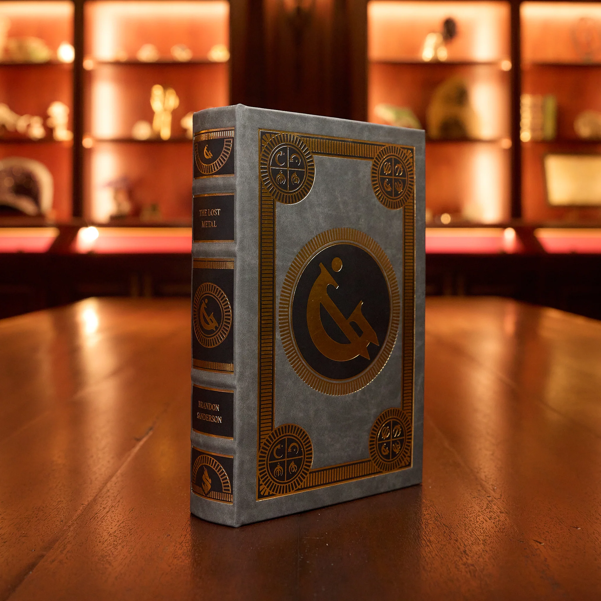 The Lost Metal Leatherbound Book