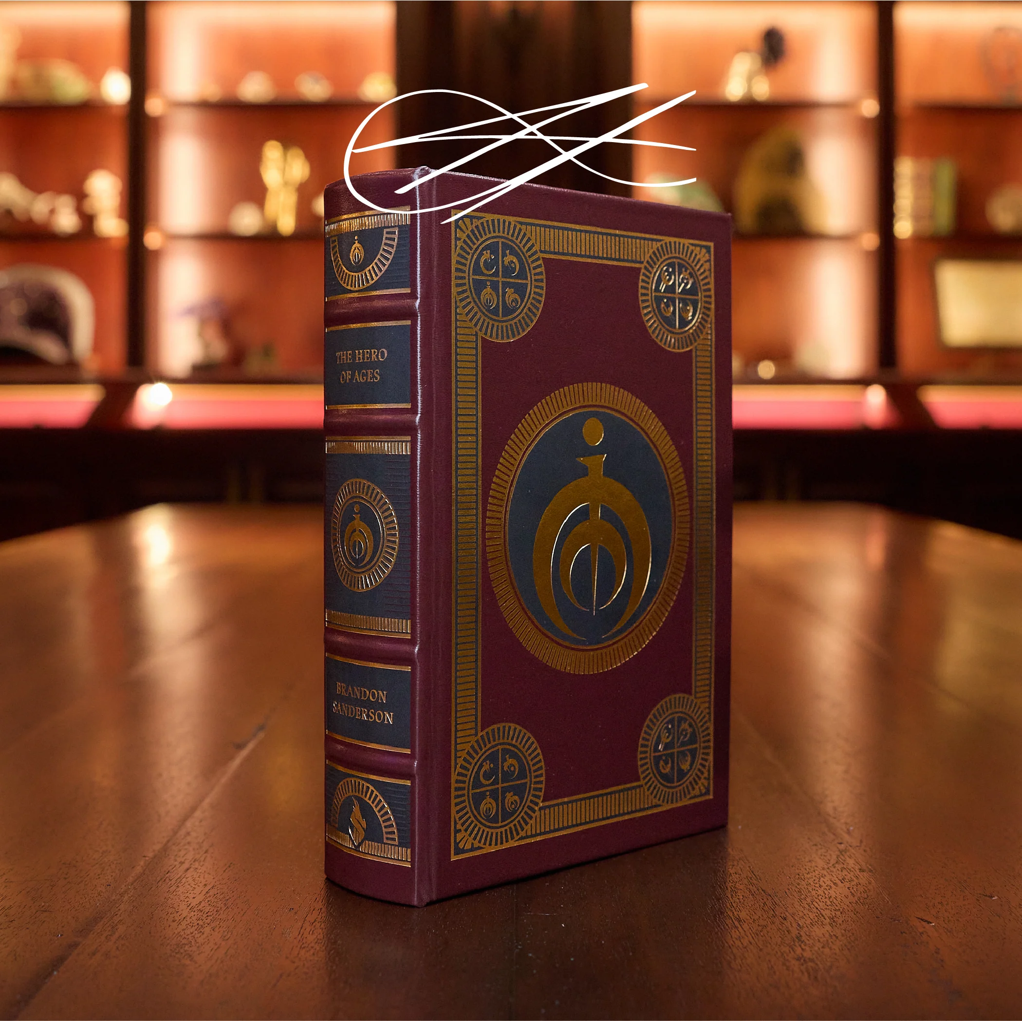 The Hero of Ages Leatherbound Book - Signed